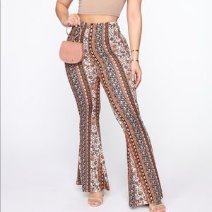 Fashion nova flare pants